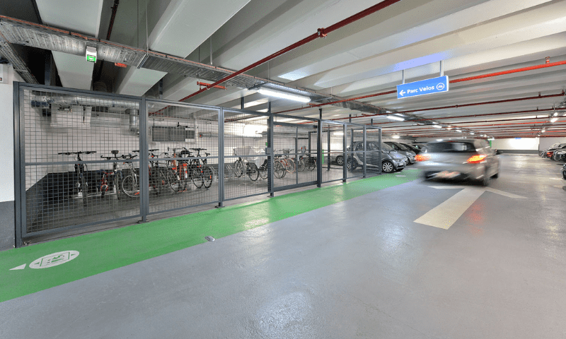 Vélo cargo parking paris