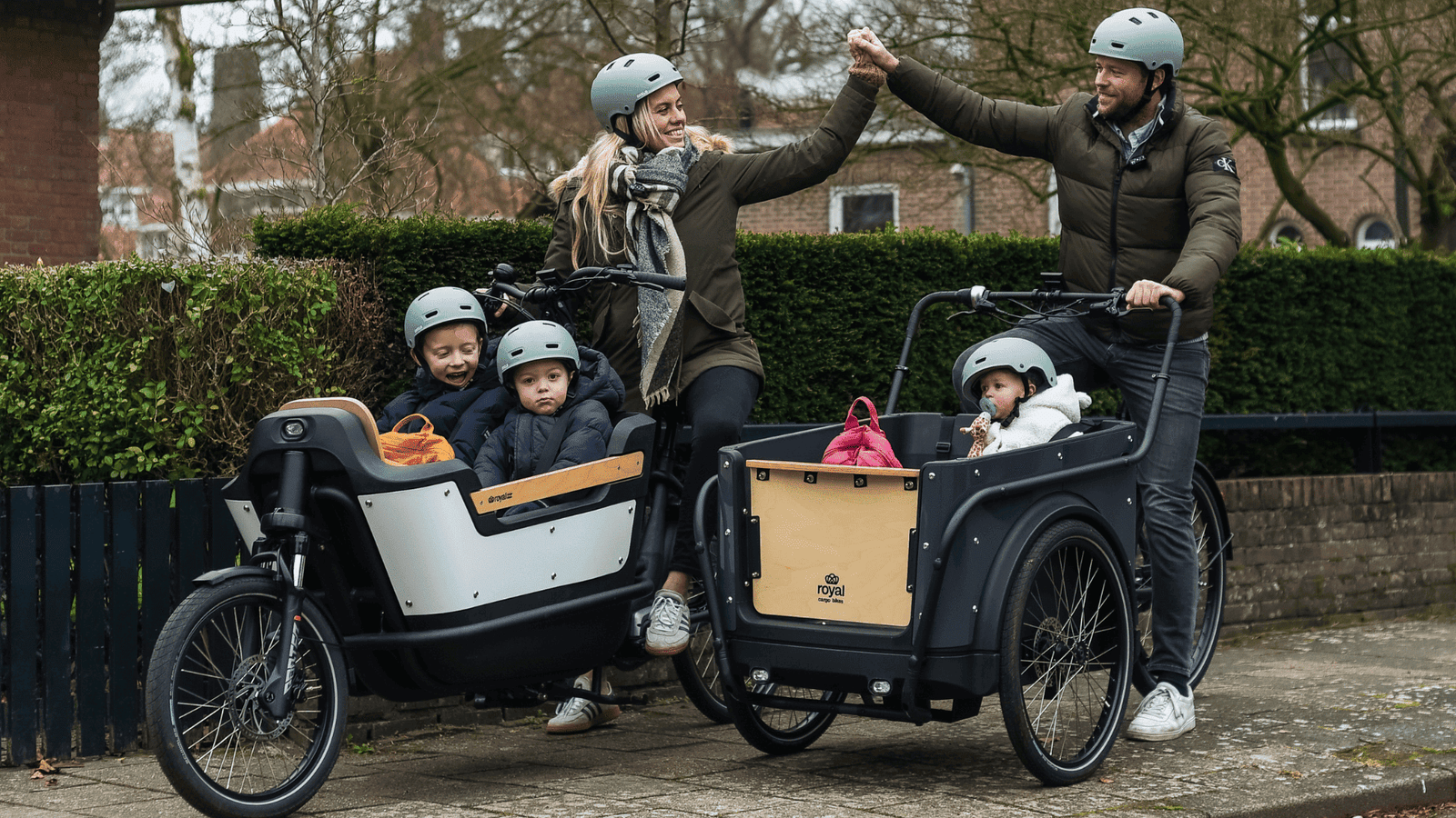 Royal cargo bike rental and leasing